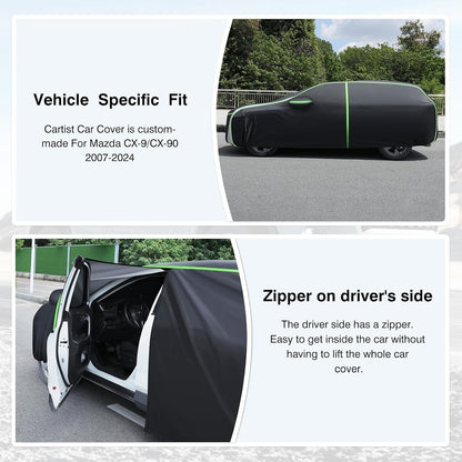 420d Waterproof Car Cover for Toyota RAV4 SUV Accessories - Colors C