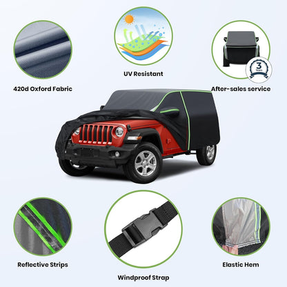 420d Waterproof Car Cover for Toyota RAV4 SUV Accessories - Colors C