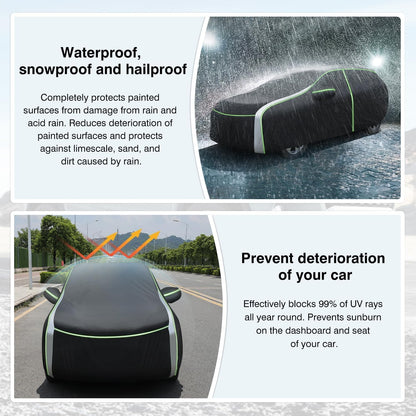 420d Waterproof Car Cover for Toyota RAV4 SUV Accessories - Colors C