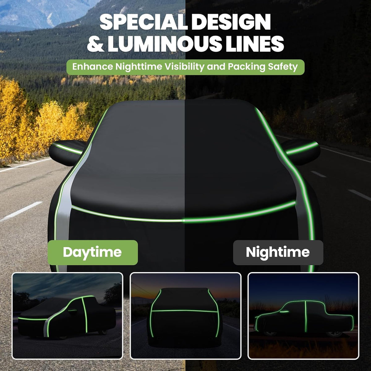 420d Waterproof Car Cover for Toyota RAV4 SUV Accessories - Colors C