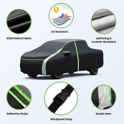 420d Waterproof Car Cover for Toyota RAV4 SUV Accessories - Colors C