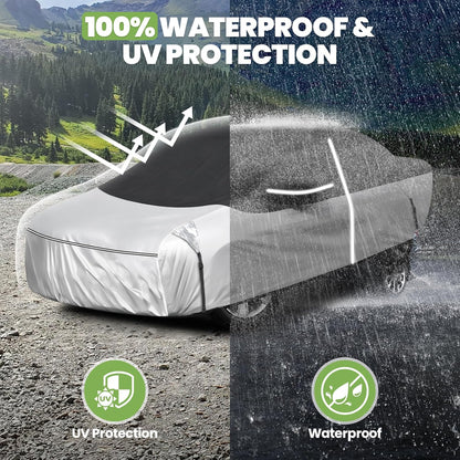 420d Waterproof Car Cover for Toyota RAV4 SUV Accessories - Colors C