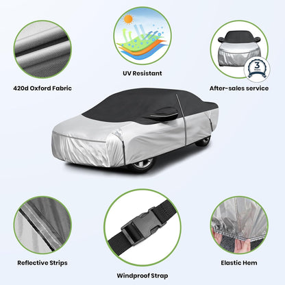 420d Waterproof Car Cover for Toyota RAV4 SUV Accessories - Colors C