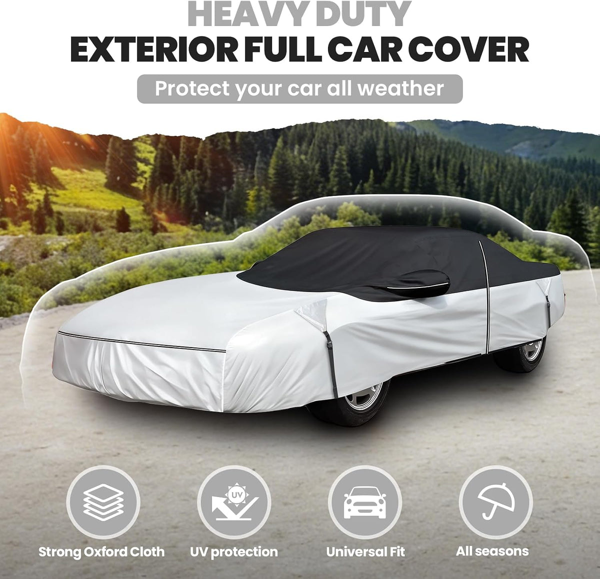 420d Waterproof Car Cover for Toyota RAV4 SUV Accessories - Colors C