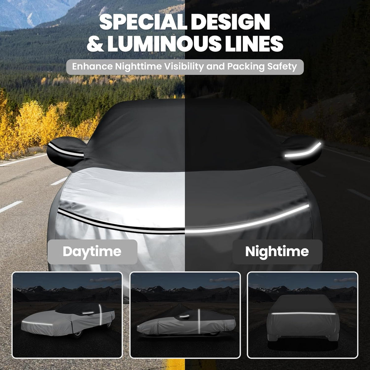 420d Waterproof Car Cover for Toyota RAV4 SUV Accessories - Colors C