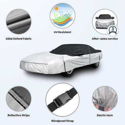 420d Waterproof Car Cover for Toyota RAV4 SUV Accessories - Colors C