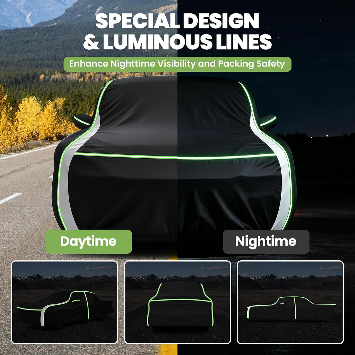 420d Waterproof Car Cover for Toyota RAV4 SUV Accessories - Colors C