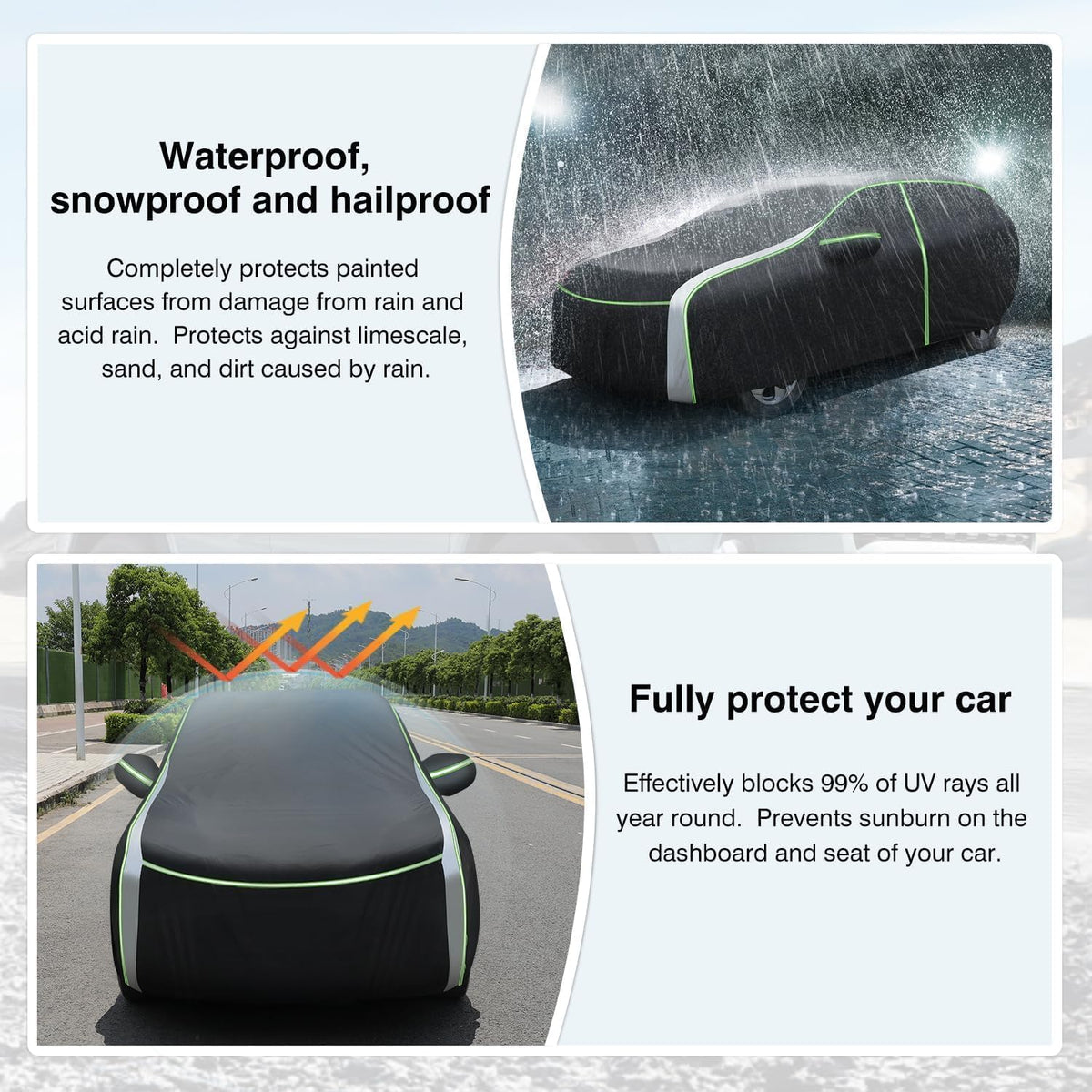 420d Waterproof Car Cover for Toyota RAV4 SUV Accessories - Colors C
