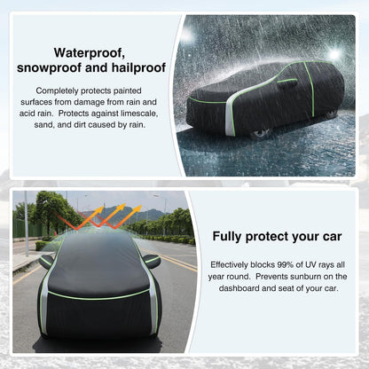 420d Waterproof Car Cover for Toyota RAV4 SUV Accessories - Colors C