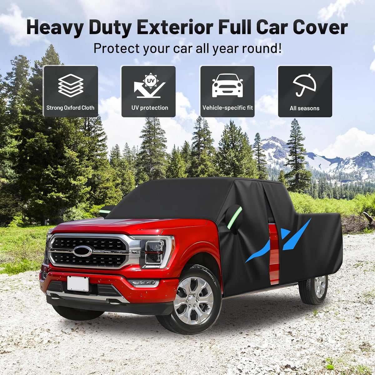 420d Waterproof Car Cover for Toyota RAV4 SUV Accessories - Colors C