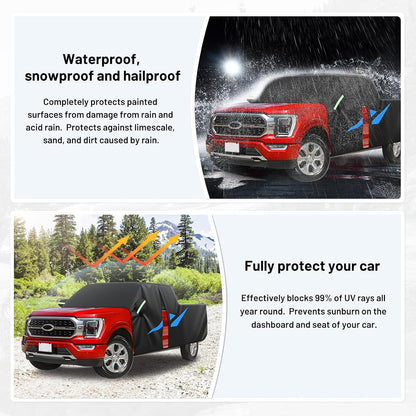 420d Waterproof Car Cover for Toyota RAV4 SUV Accessories - Colors C