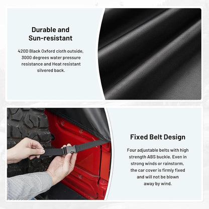 420d Waterproof Car Cover for Toyota RAV4 SUV Accessories - Colors C