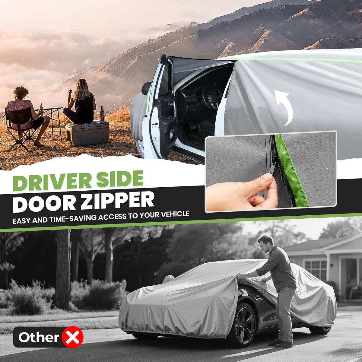 420d Waterproof Car Cover for Toyota RAV4 SUV Accessories - Colors C