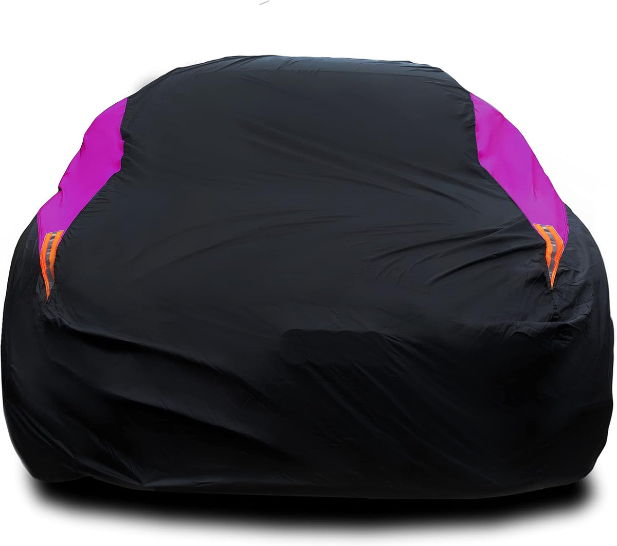 Waterproof Car Cover All Weather Snowproof UV Protection Windproof Outdoor Full car Cover, Universal Fit for Sedan (Fit Sedan Length 194-206 inch, Blue) - Colors B