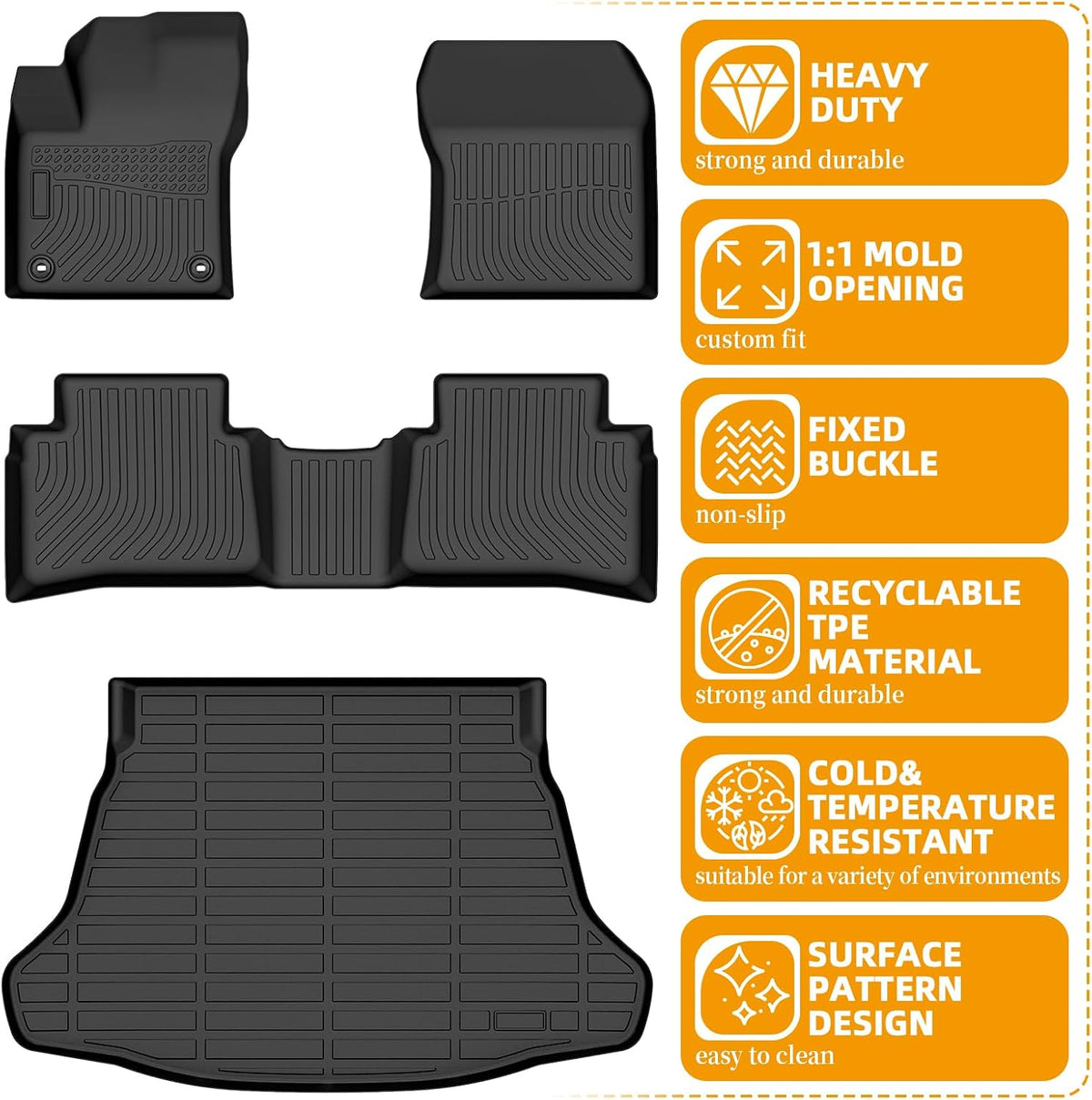 Floor Mats for Toyota Prius 2016-2022(NOT for Prius c & Prius v) - Colors C
