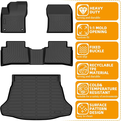 Floor Mats for Toyota Prius 2016-2022(NOT for Prius c & Prius v) - Colors C