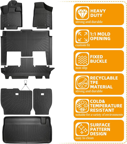 Floor Mats for Toyota Prius 2016-2022(NOT for Prius c & Prius v) - Colors C