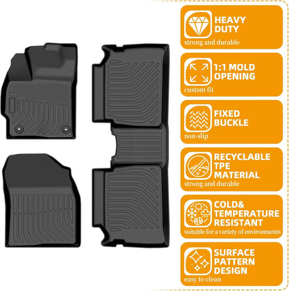 Floor Mats for Toyota Prius 2016-2022(NOT for Prius c & Prius v) - Colors C