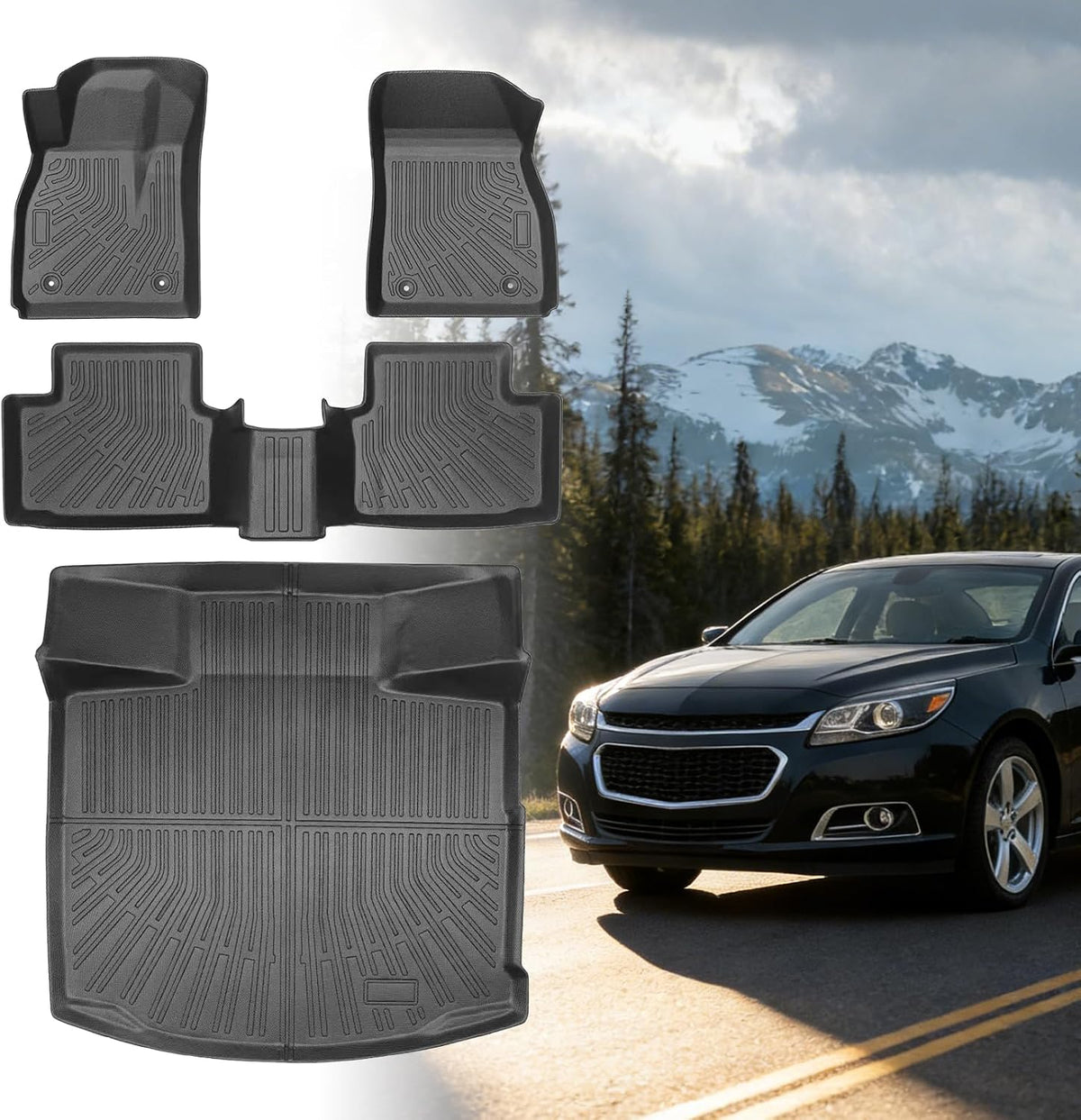 Floor Mats for Toyota Prius 2016-2022(NOT for Prius c & Prius v) - Colors C