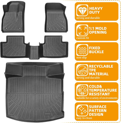 Floor Mats for Toyota Prius 2016-2022(NOT for Prius c & Prius v) - Colors C