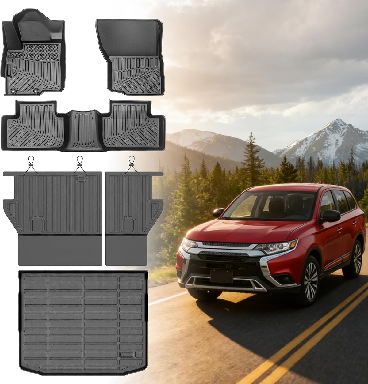 Floor Mats for Toyota Prius 2016-2022(NOT for Prius c & Prius v) - Colors C