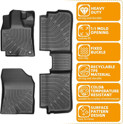 Floor Mats for Toyota Prius 2016-2022(NOT for Prius c & Prius v) - Colors C