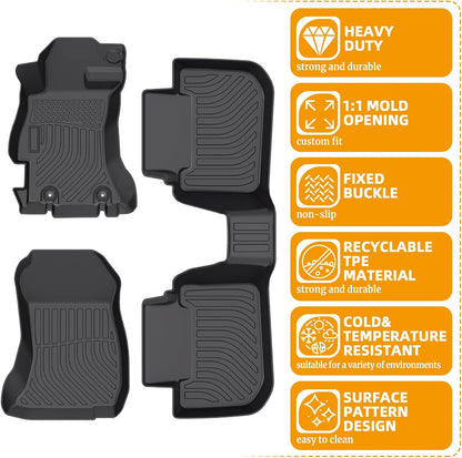 Floor Mats for Toyota Prius 2016-2022(NOT for Prius c & Prius v) - Colors C