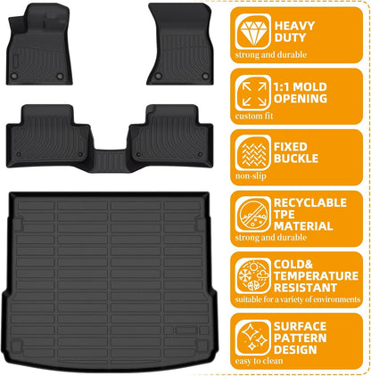 Floor Mats for Toyota Prius 2016-2022(NOT for Prius c & Prius v) - Colors C
