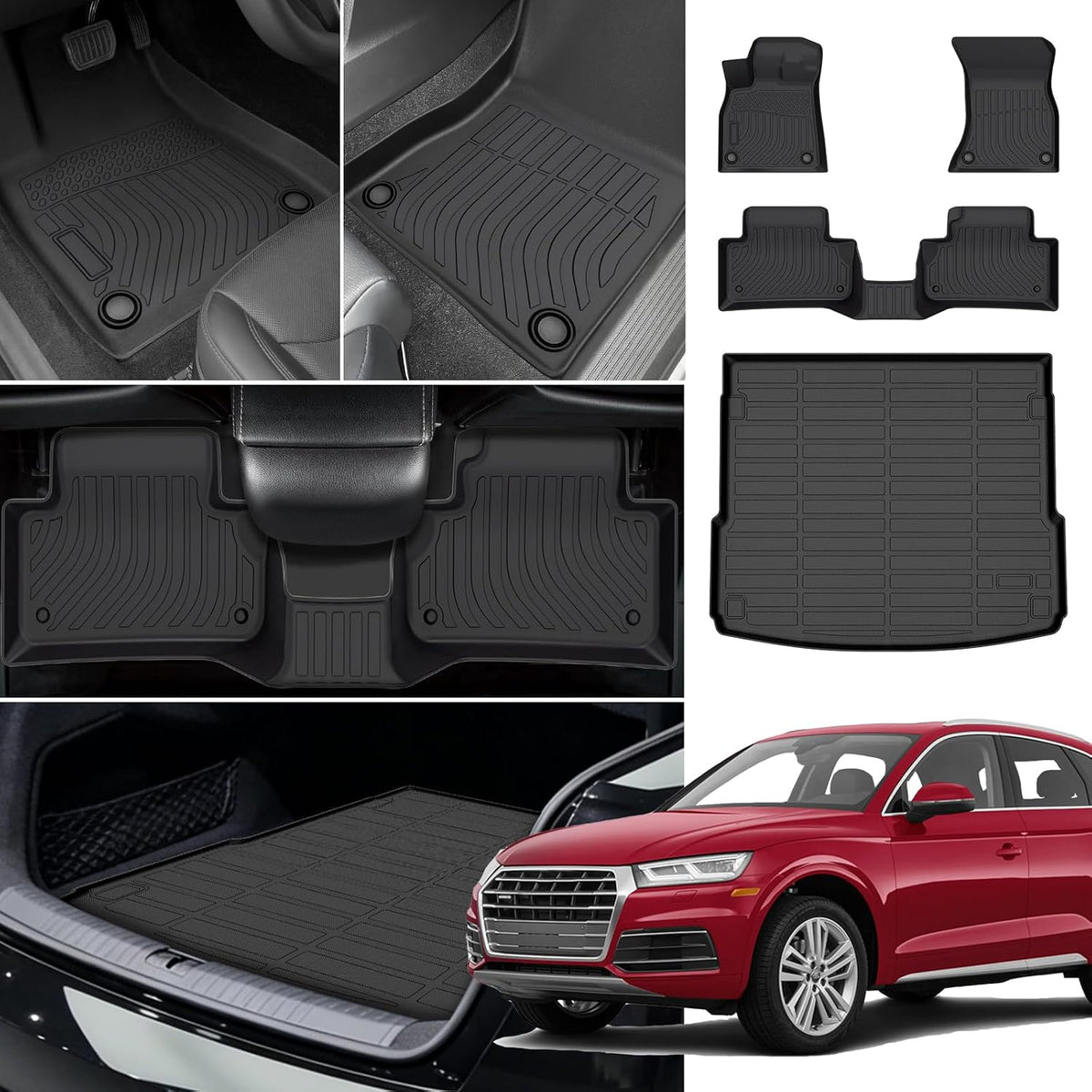 Floor Mats for Toyota Prius 2016-2022(NOT for Prius c & Prius v) - Colors C