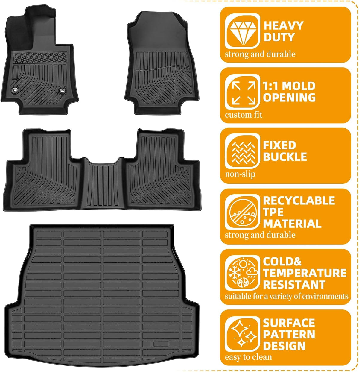 Floor Mats for Toyota Prius 2016-2022(NOT for Prius c & Prius v) - Colors C