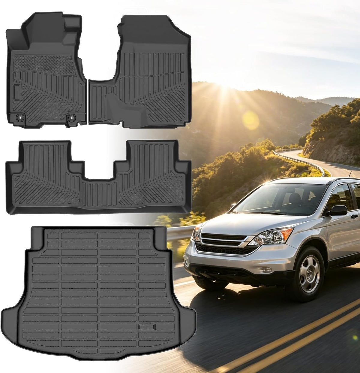 Floor Mats for Toyota Prius 2016-2022(NOT for Prius c & Prius v) - Colors C
