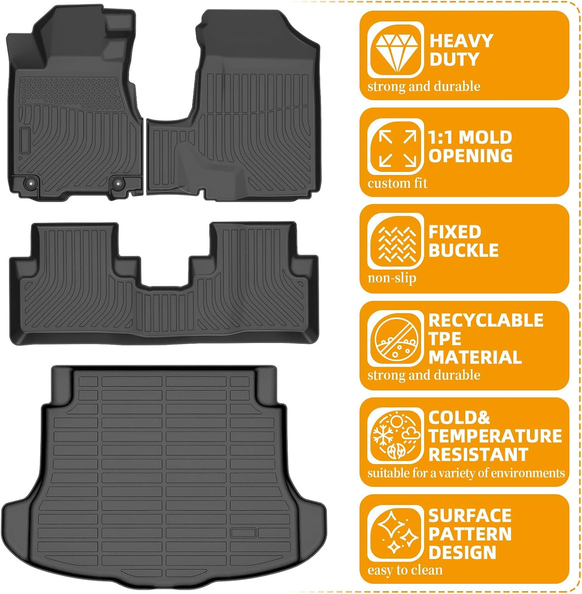 Floor Mats for Toyota Prius 2016-2022(NOT for Prius c & Prius v) - Colors C