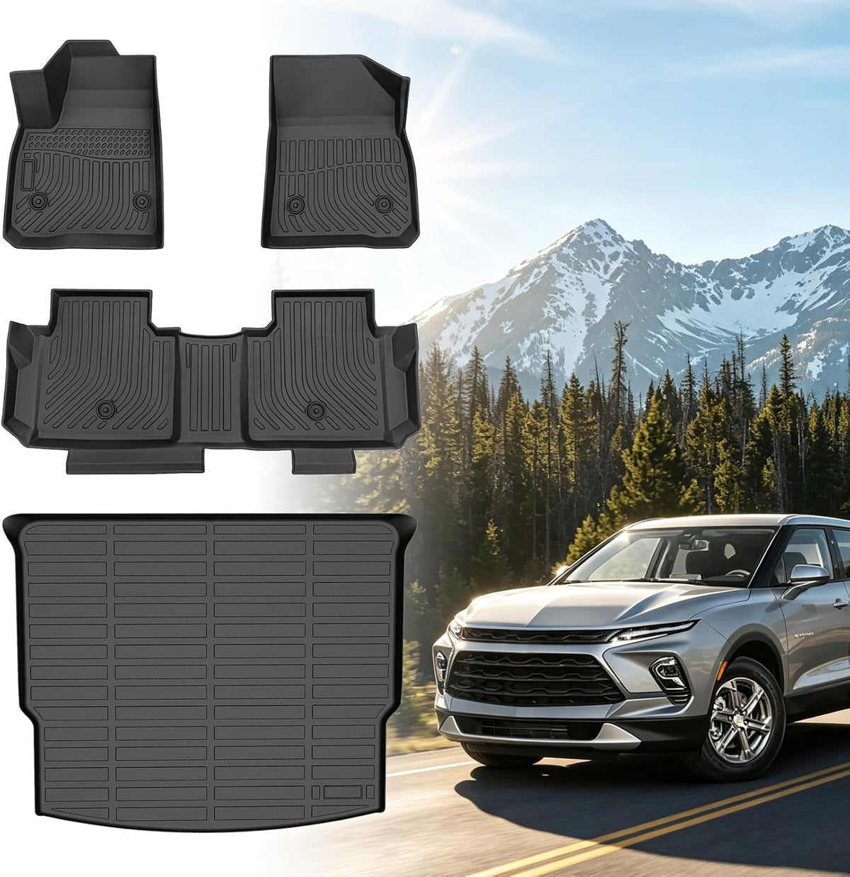 Floor Mats for Toyota Prius 2016-2022(NOT for Prius c & Prius v) - Colors C