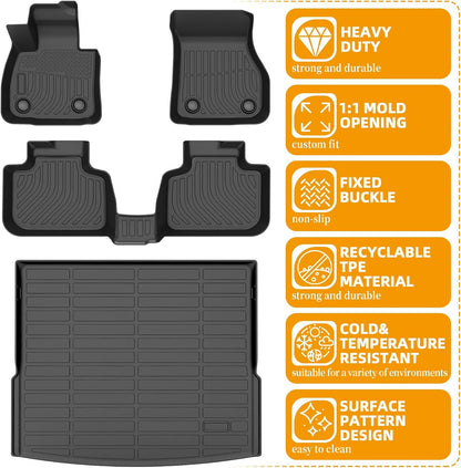 Floor Mats for Toyota Prius 2016-2022(NOT for Prius c & Prius v) - Colors C