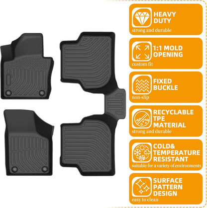 Floor Mats for Toyota Prius 2016-2022(NOT for Prius c & Prius v) - Colors C