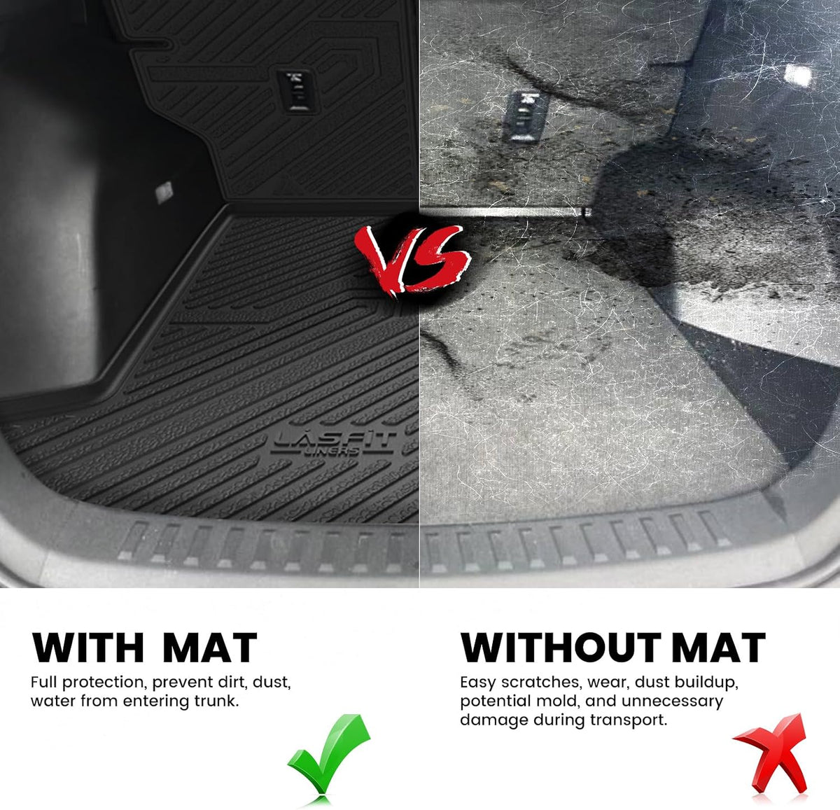 Cargo Liner for Honda CR-V 2023-2026 2027 (Gas & Hybrid & e:FCEV) - Colors E
