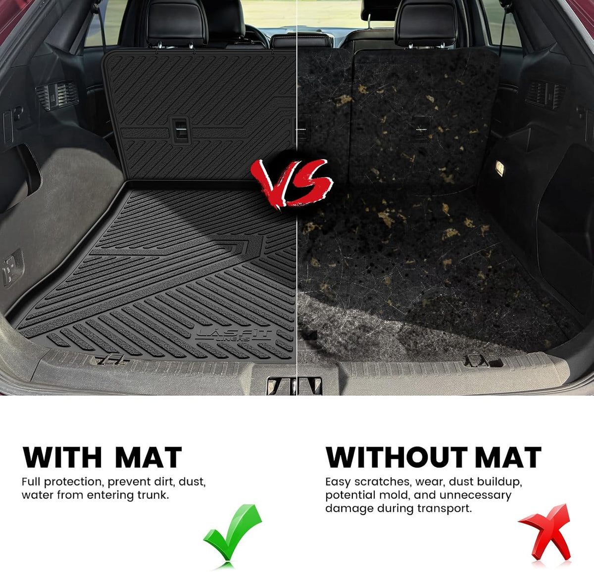 Cargo Liner for Honda CR-V 2023-2026 2027 (Gas & Hybrid & e:FCEV) - Colors E