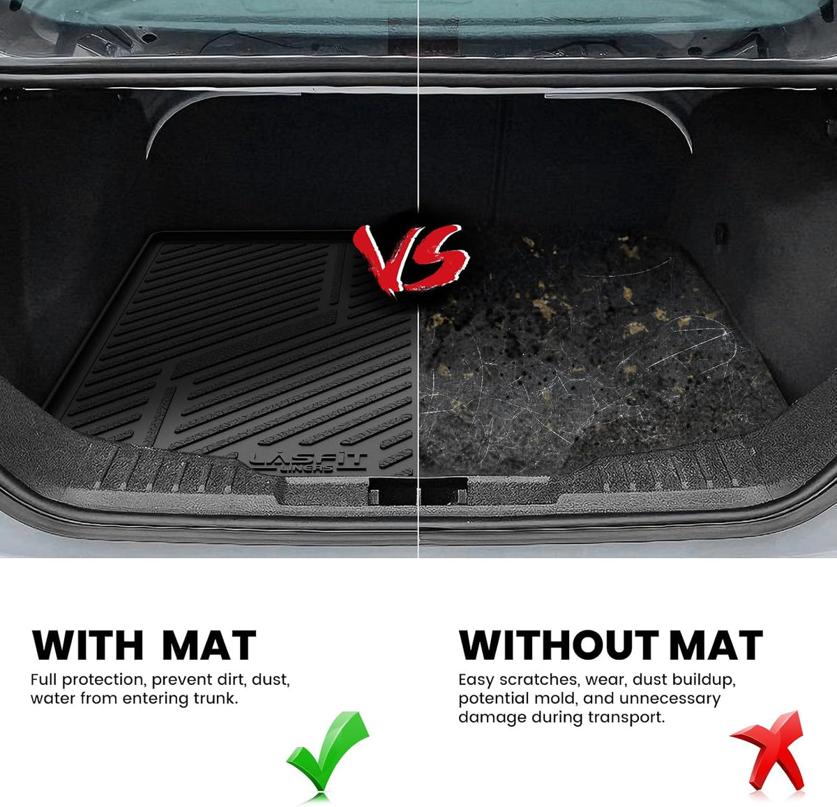 Cargo Liner for Honda CR-V 2023-2026 2027 (Gas & Hybrid & e:FCEV) - Colors E
