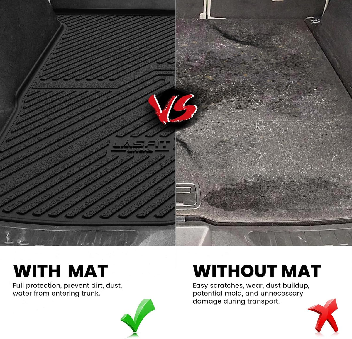 Cargo Liner for Honda CR-V 2023-2026 2027 (Gas & Hybrid & e:FCEV) - Colors E