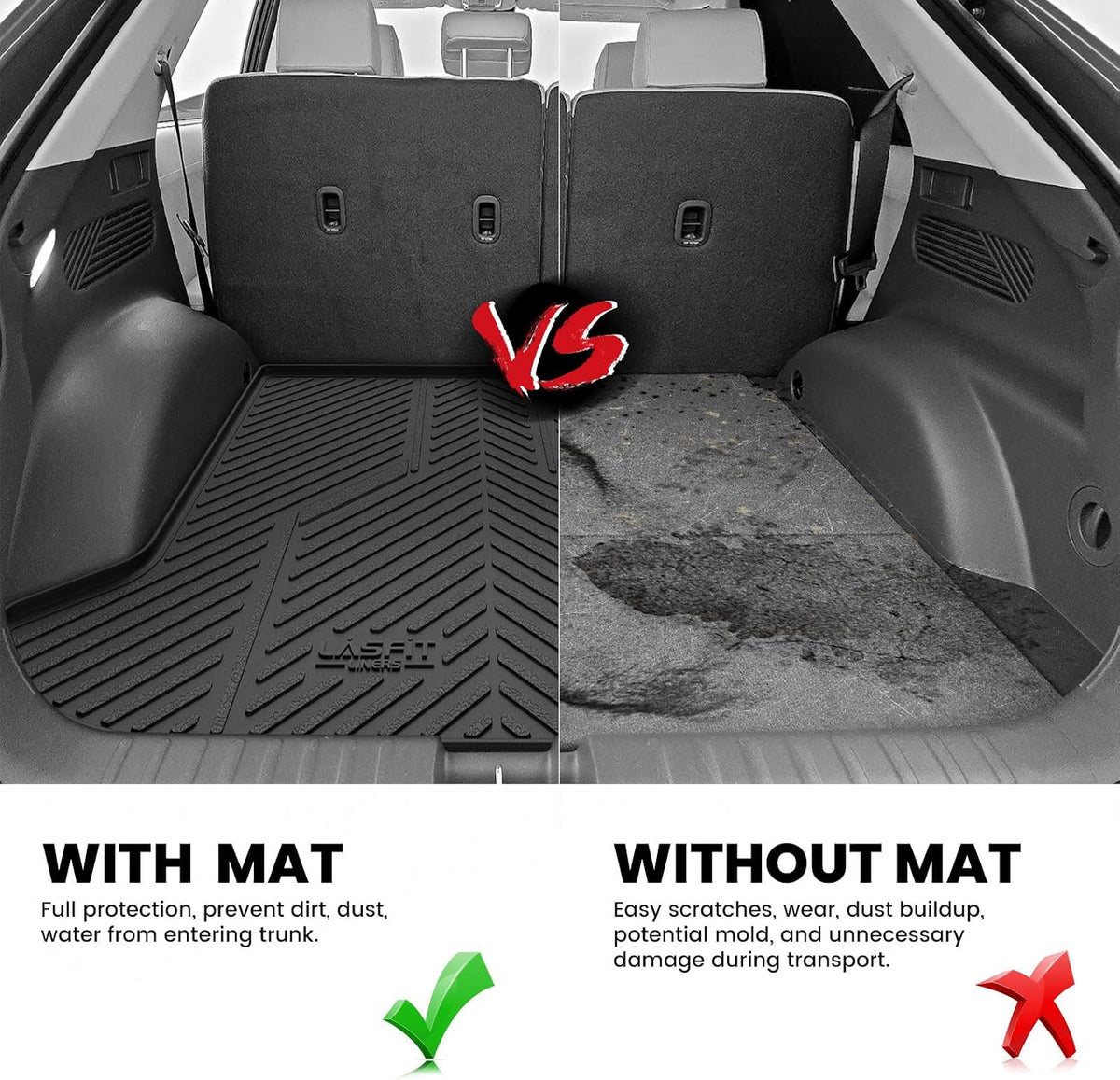 Cargo Liner for Honda CR-V 2023-2026 2027 (Gas & Hybrid & e:FCEV) - Colors E
