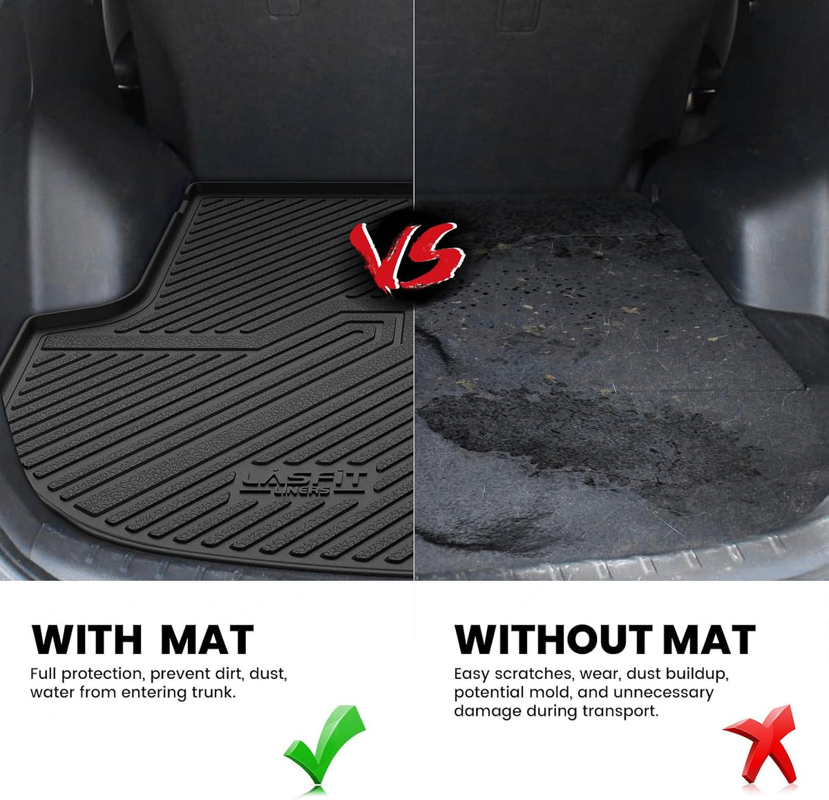 Cargo Liner for Honda CR-V 2023-2026 2027 (Gas & Hybrid & e:FCEV) - Colors E