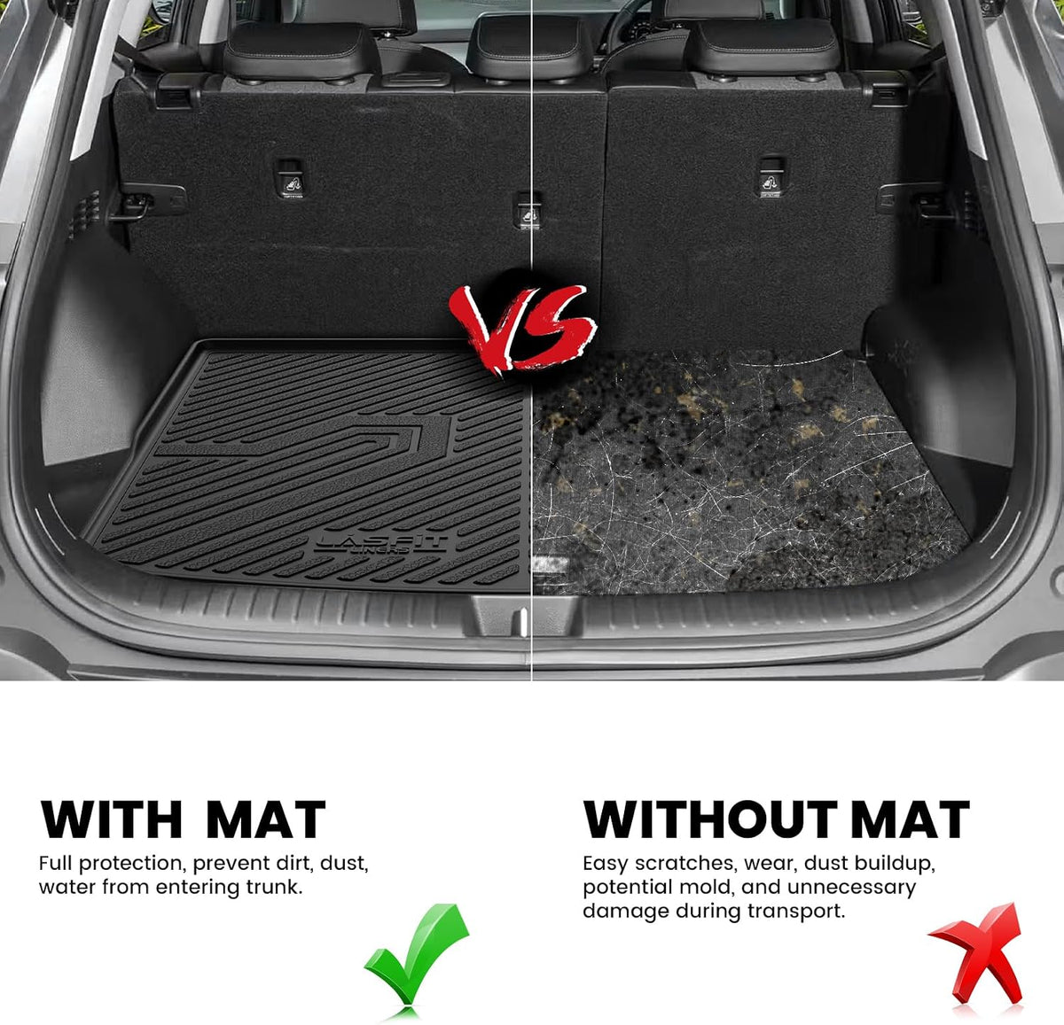 Cargo Liner for Honda CR-V 2023-2026 2027 (Gas & Hybrid & e:FCEV) - Colors E