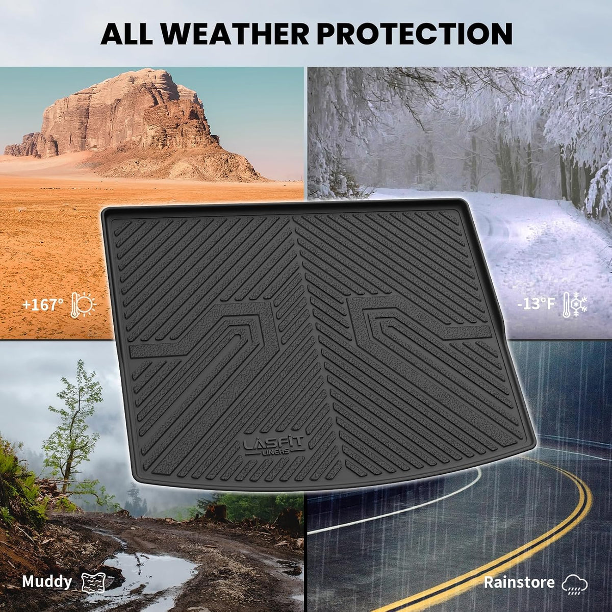 Cargo Liner for Honda CR-V 2023-2026 2027 (Gas & Hybrid & e:FCEV) - Colors E