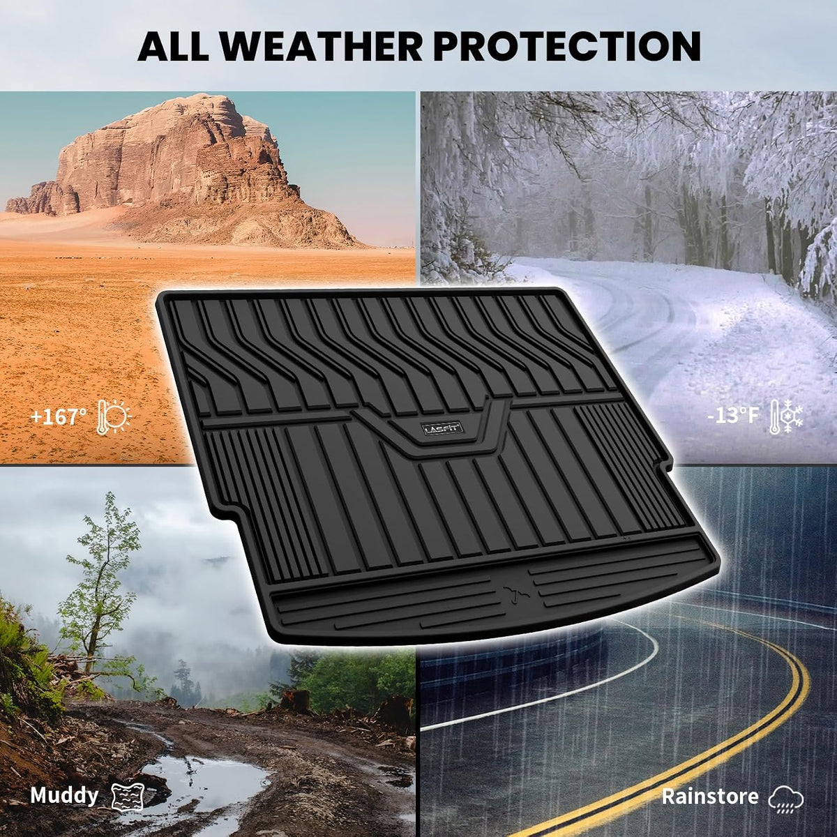 Cargo Liner for Honda CR-V 2023-2026 2027 (Gas & Hybrid & e:FCEV) - Colors E