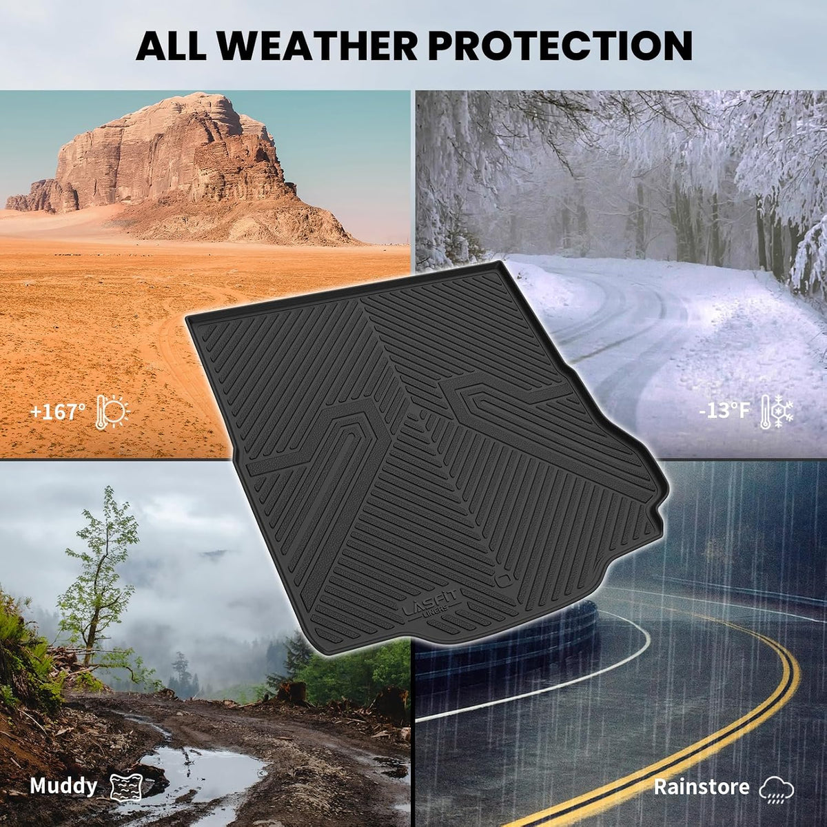 Cargo Liner for Honda CR-V 2023-2026 2027 (Gas & Hybrid & e:FCEV) - Colors E