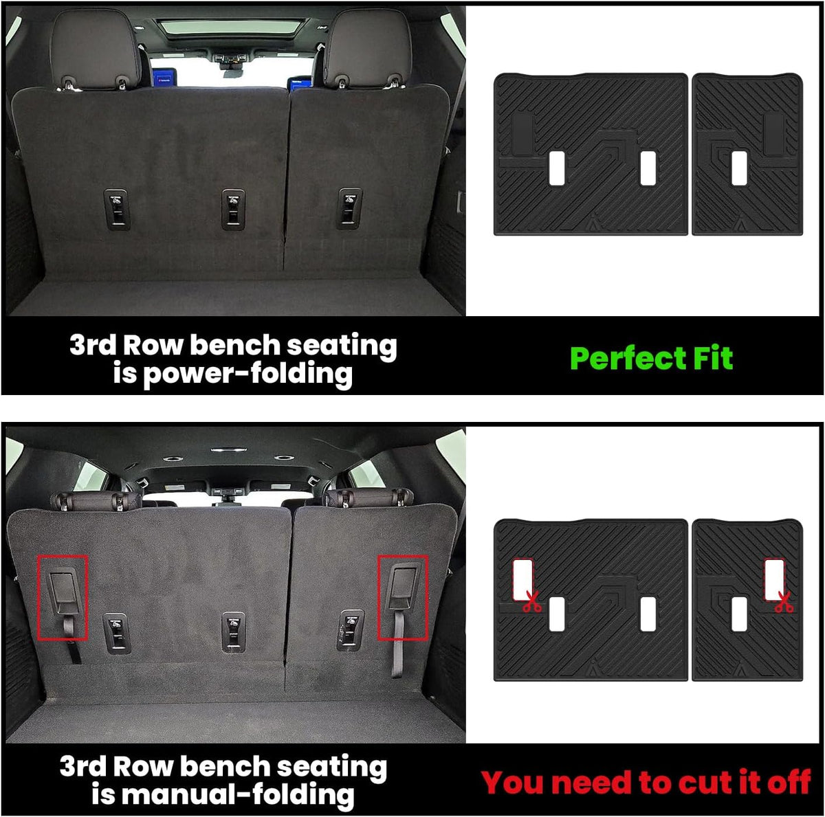 Cargo Liner for Honda CR-V 2023-2026 2027 (Gas & Hybrid & e:FCEV) - Colors E