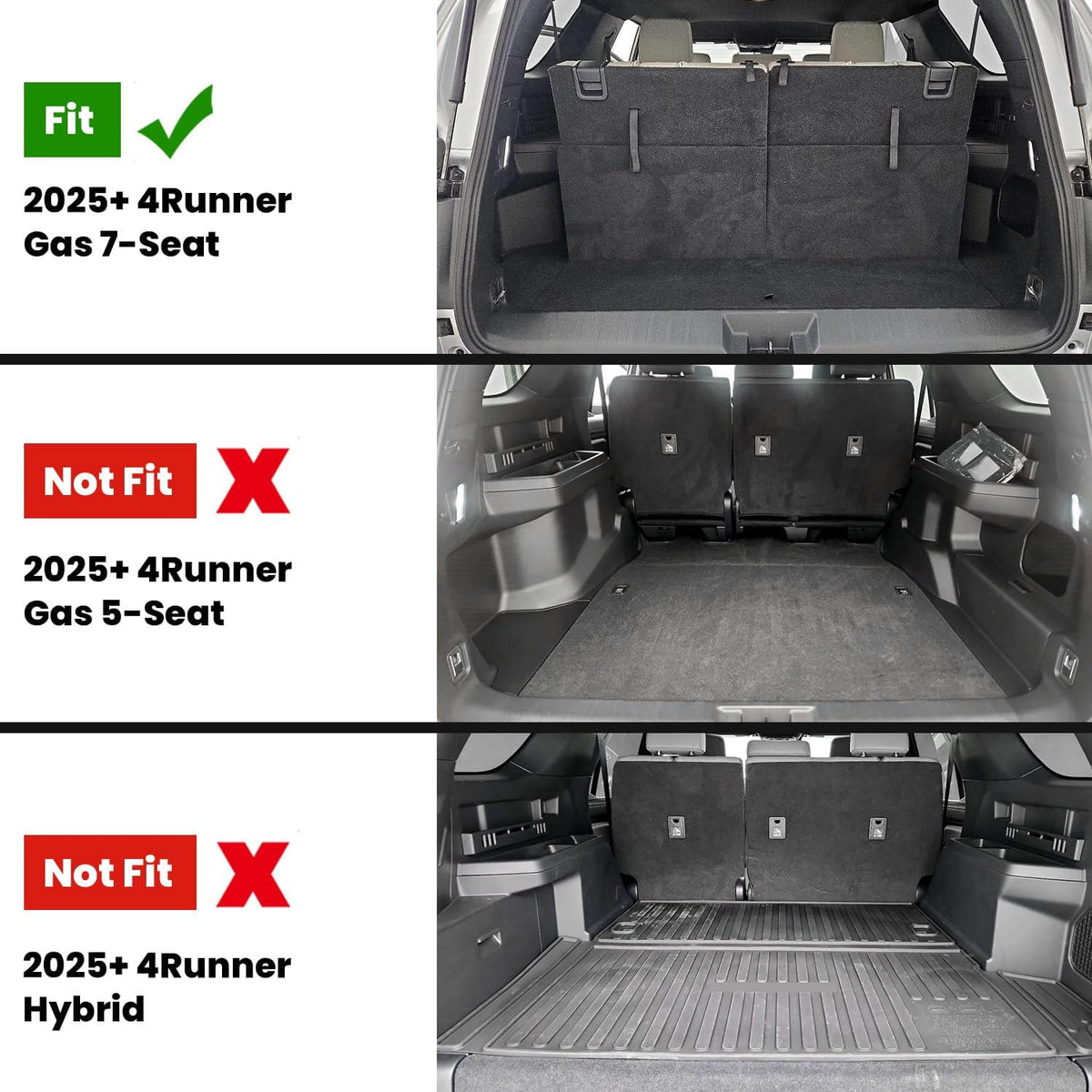Cargo Liner for Honda CR-V 2023-2026 2027 (Gas & Hybrid & e:FCEV) - Colors E