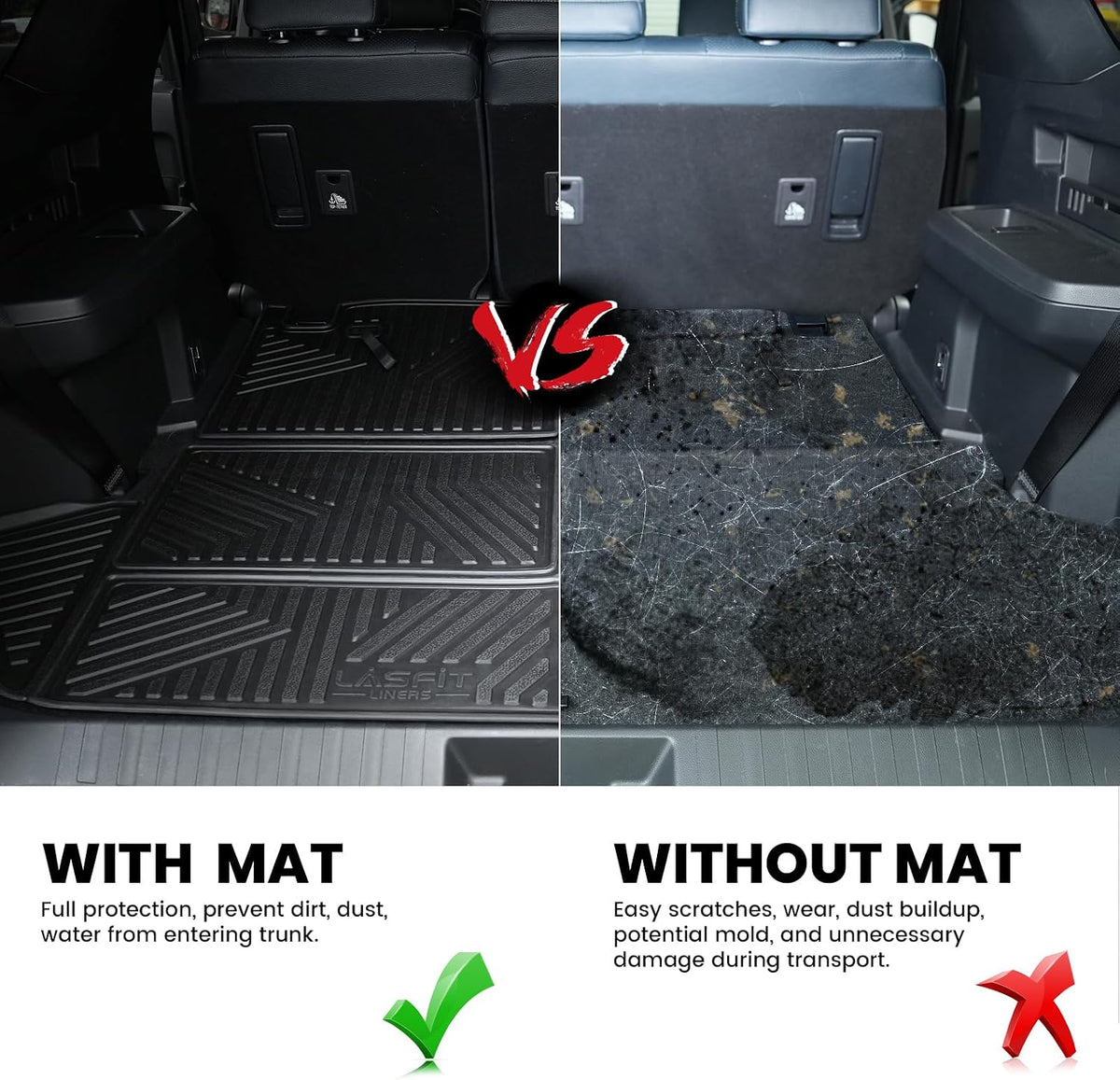Cargo Liner for Honda CR-V 2023-2026 2027 (Gas & Hybrid & e:FCEV) - Colors E
