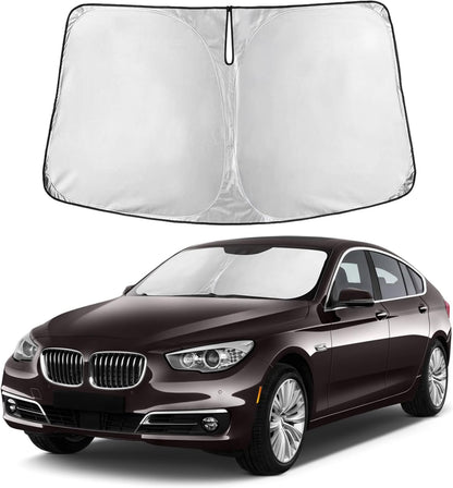 Windshield Sun Shade, Foldable Car Window Shades, 280T Visor Shade - Colors E