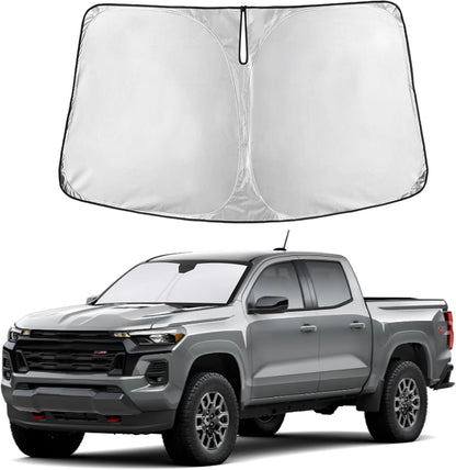 Windshield Sun Shade, Foldable Car Window Shades, 280T Visor Shade - Colors E